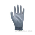 Hespax Guantes de trabajo de PU gris barato Industrial